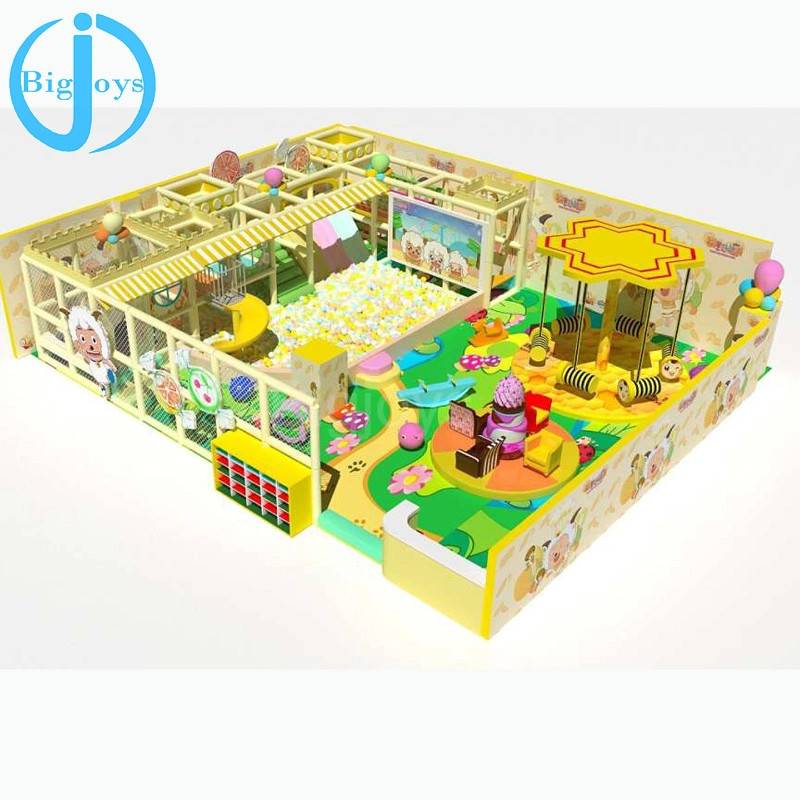 Candy Design riesiger Indoor Spielplatz für kommerzielle Geschäfte