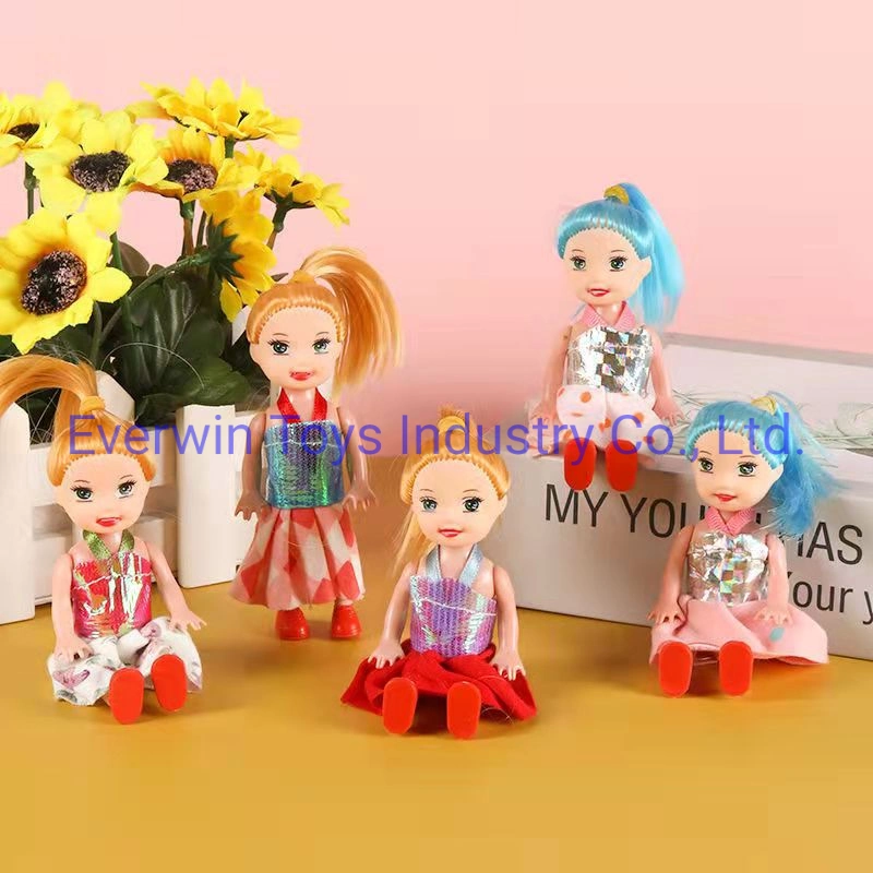 Presentes Little Mini Doll Princess Kelly Girl Toy Kindergarden