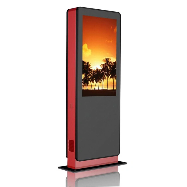 65 Inch with Touch Screen Interactive Interface Outdoor Kiosk