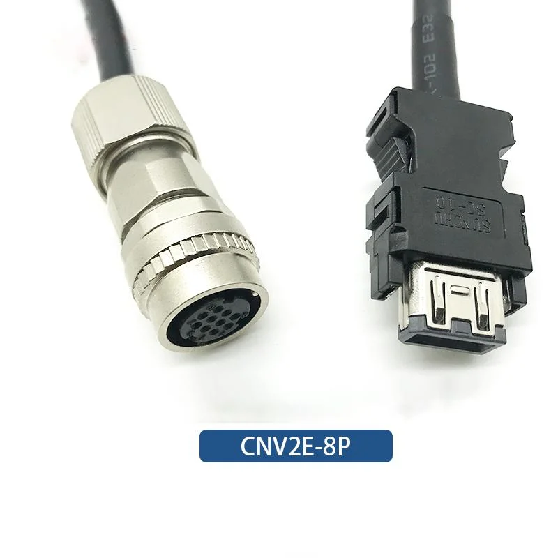 Mitsubishi Servo Motor A48 Encoder M70m64 Connection Line Signal Line Nc Feedback Line Cnv2e8p/9p 5m High Flexible Drag Chain Cable Wiring Harness