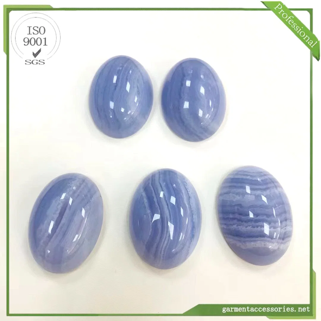 Blue Agate pierres concassées et pierre naturelle des accessoires