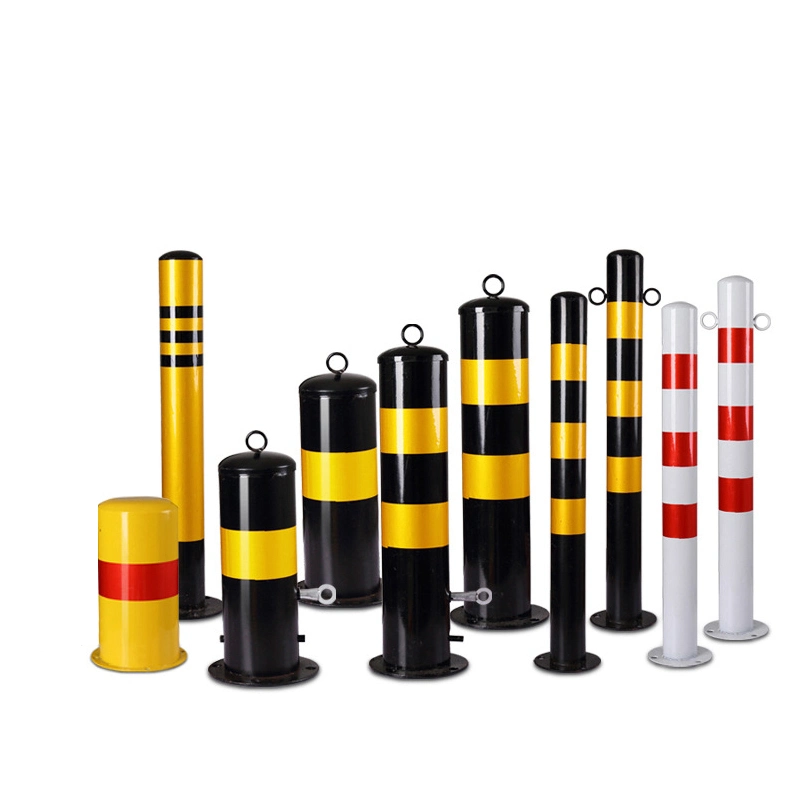 Reflective Flexible Warning Road Safety Steel Bollards for Parking