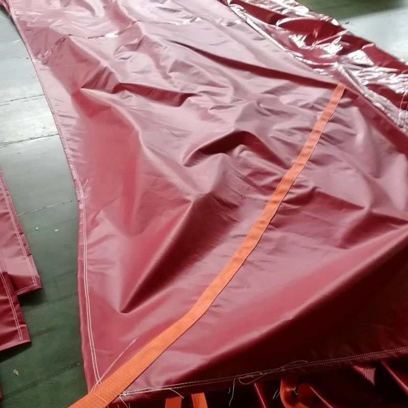 Good Quality 18oz 1000*1000d Construction PVC Snow Sand Lifting Tarp