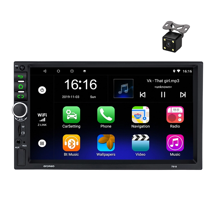 Fábrica al por mayor nuevos productos sistema Android pantalla táctil coche DVD VCD CD MP3 MP4 Reproductor de estéreo para coche con tarjeta SD Lector