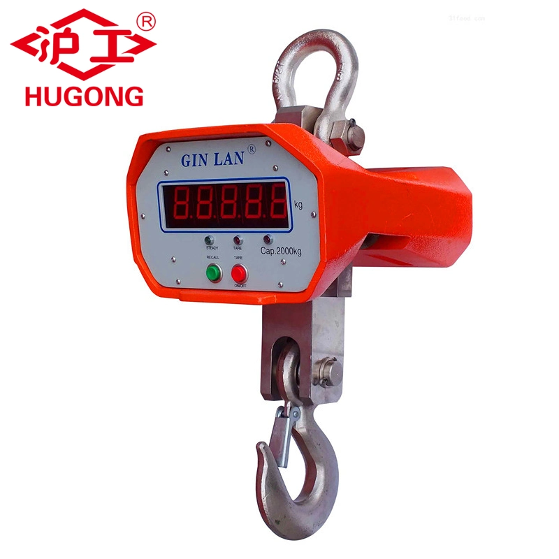 Digital Hanging Crane Scale with 100kg 150kg 200kg