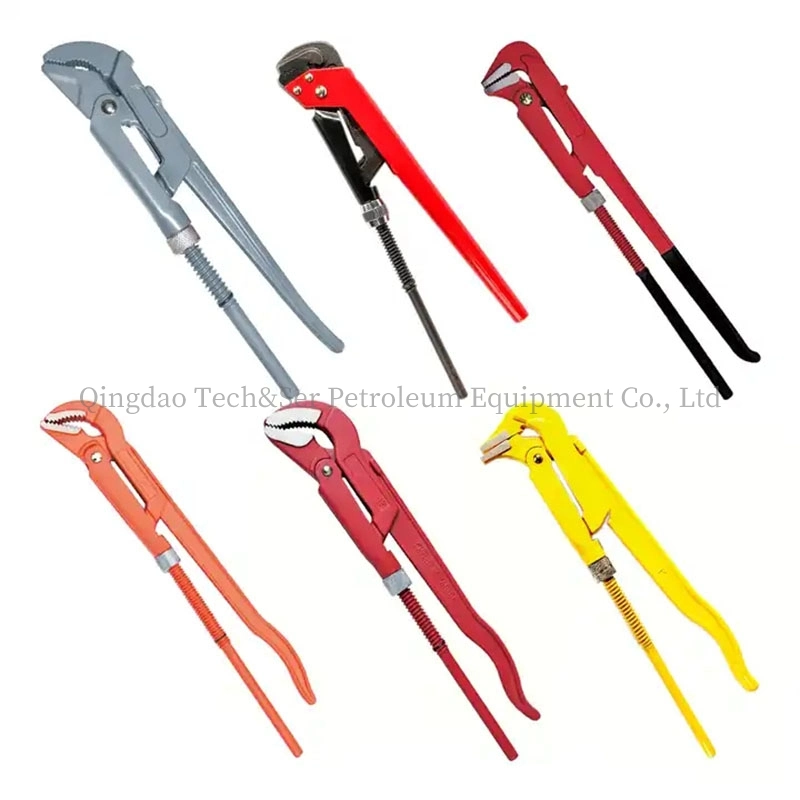 Heavy Duty Shandong Qingdao America Type Pipe Wrench Home Tools for Repairing