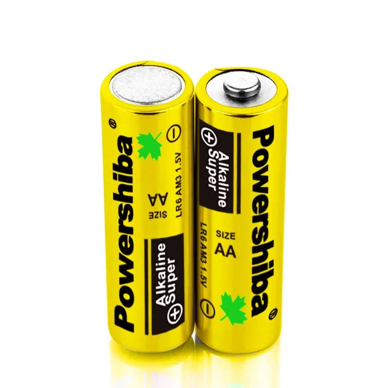 Alto rendimiento potente 1,5V Precio barato Zinc carbono Doble a R6P batería de celda seca primaria para juguetes