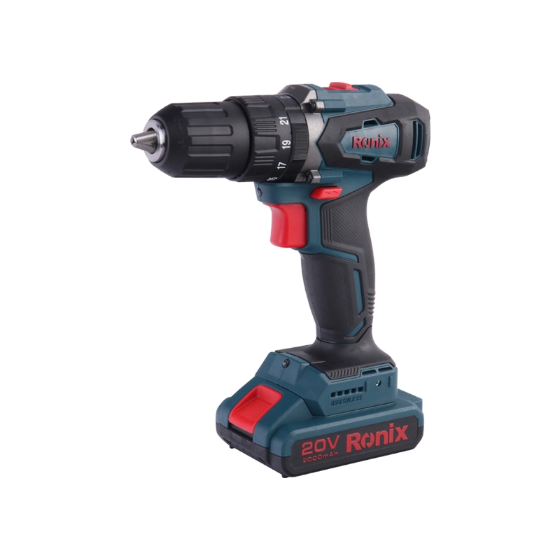 مجموعة أدوات جديدة من دون سلسلة Ronix 2023 Combo Tools المجموعة 8900K 20V طقم ثقب من دون فرشاة بدون فرشاة