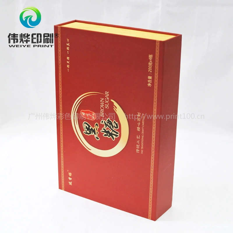 Red Rigid Paper Printing Box for Regimen Oral Liquid