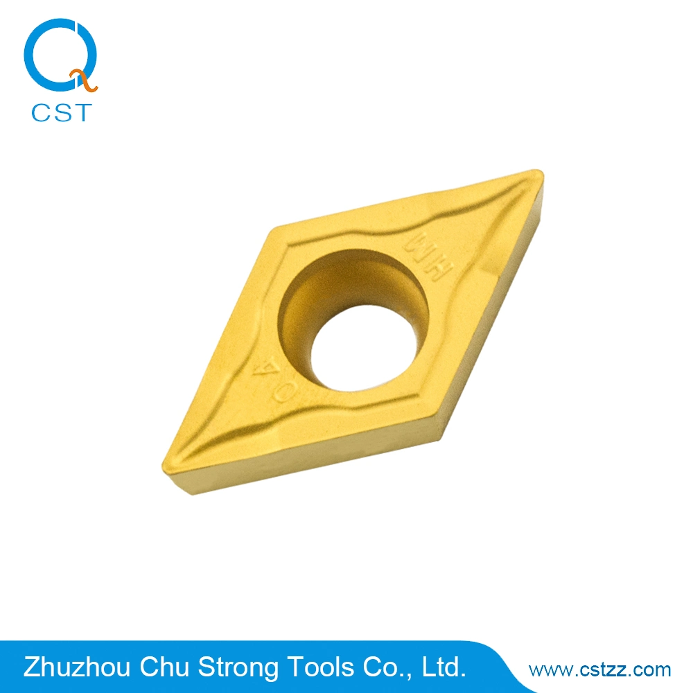 Tungsten Carbide Insert DCMT070204 for processing stainless steel turning tools DCMT series