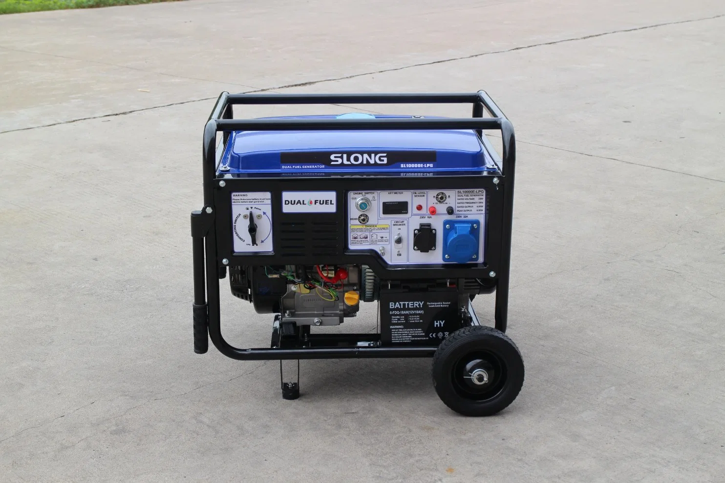 Slong 3kw 5kw 6kw 7kw 8kw Portable LPG Natural Gas Generator Set