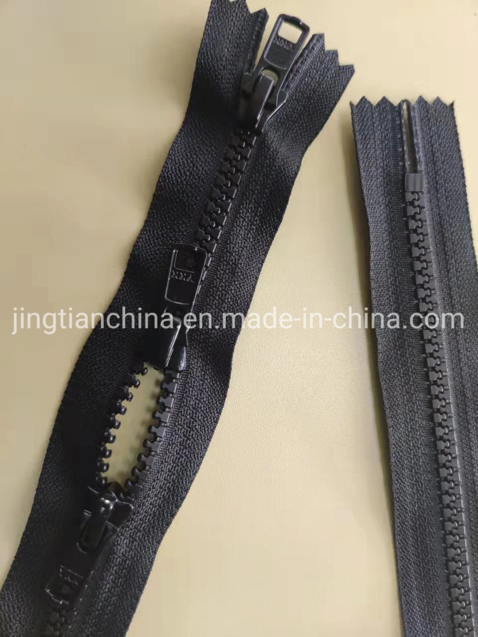 Three Way 3 Way Metal Nylon Nislon Zipper