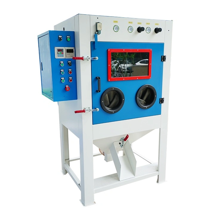 Automatic Sand Blasting Cabinet with Tumble Basket