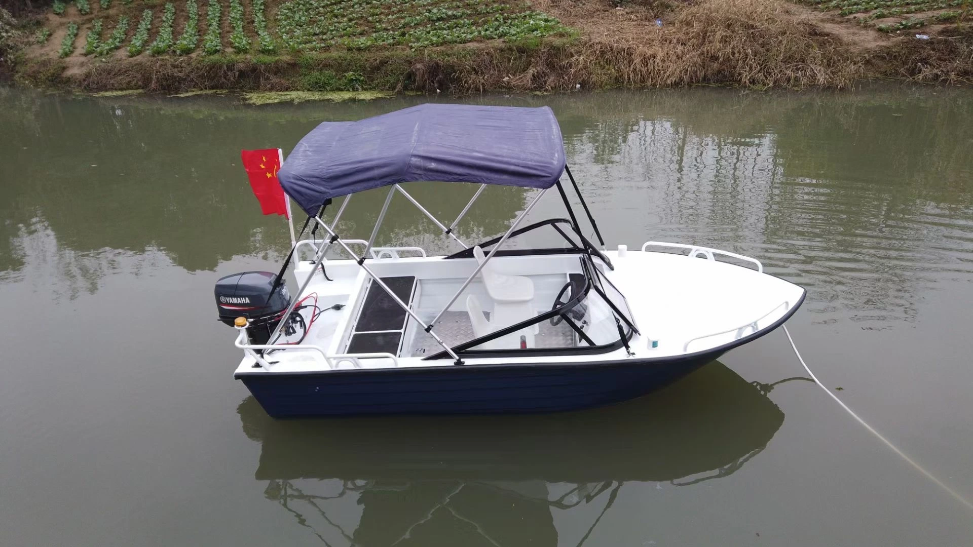 Nuevo diseño entrega rápida de bajo costo Proveedor de aluminio embarcación de pesca utilizada en el lago, el mar y el río