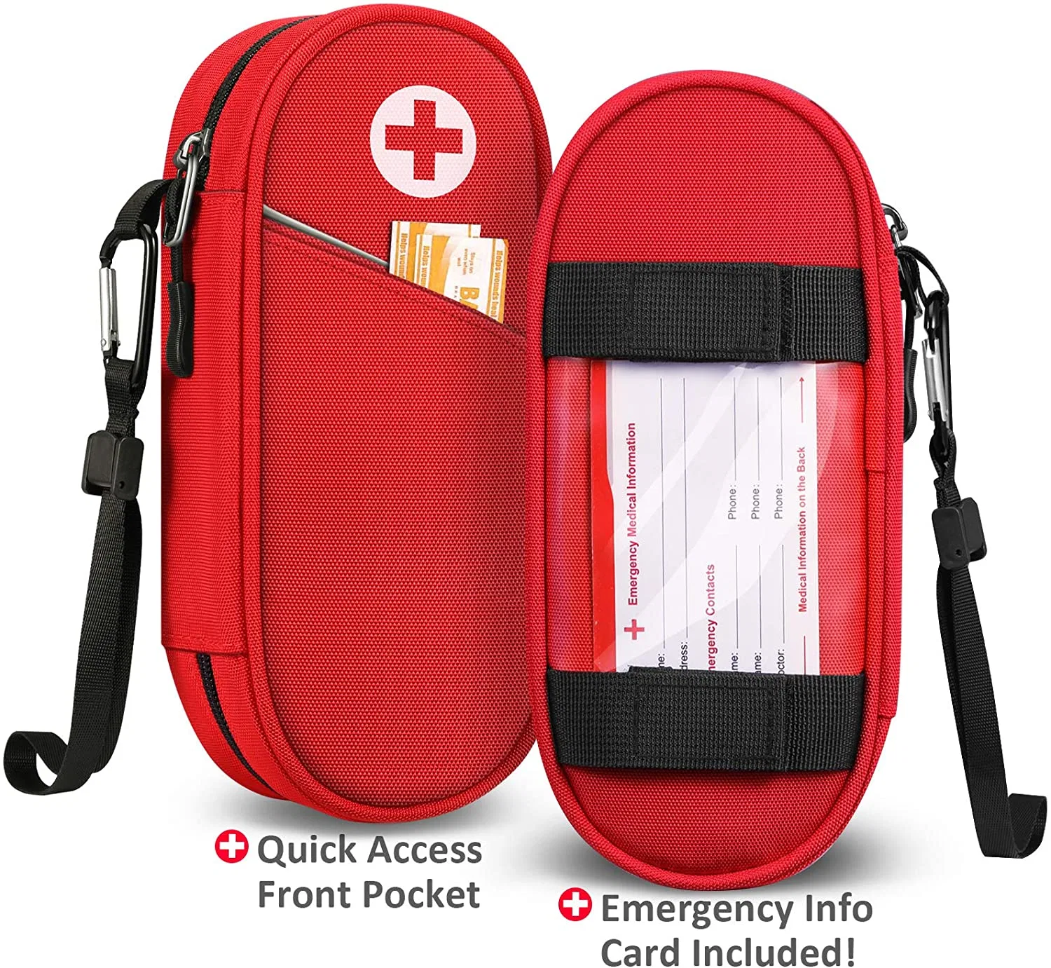 Waterproof Travel Emergency Medication Empty Organizer First Aid Bag