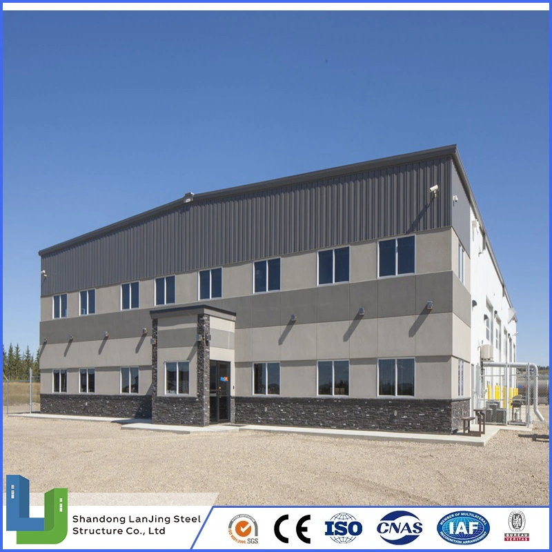 Prehab Acero Q235 Q355 H Sección Galvanizado estructura almacenamiento cobertizo Construcción de Metal para estructura de Acero edificio de varias plantas