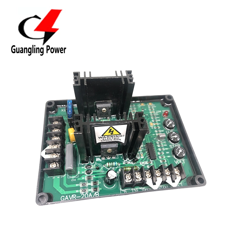 Diagrama del circuito de AVR regulador de voltaje automático Gavr-20b