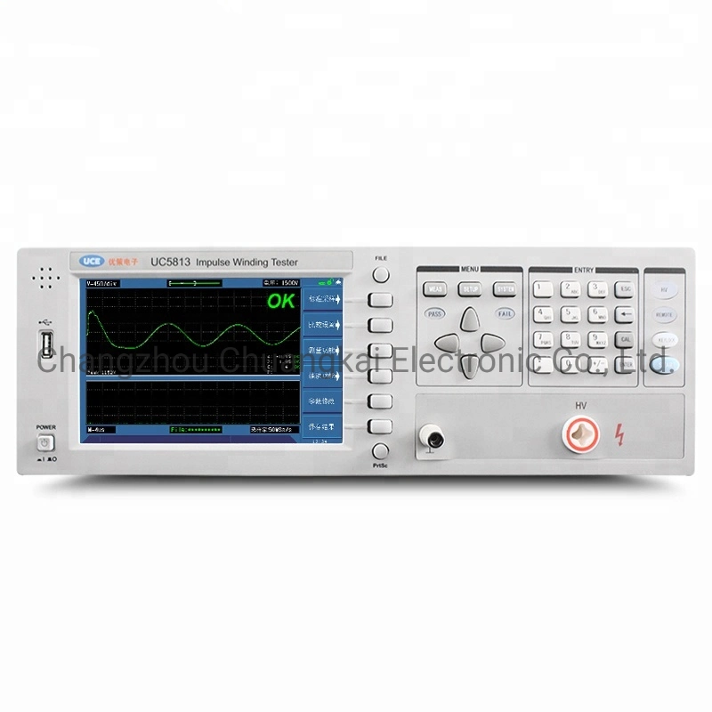 Uce UC5813 UC5813A Digital Pulse Coil Tester Transformer Inter-Turn Insulation Test Voltage UC5815 UC5815A