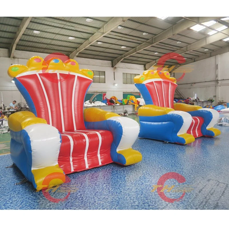 2m Tall Kids Inflatable Throne Chair for Sale