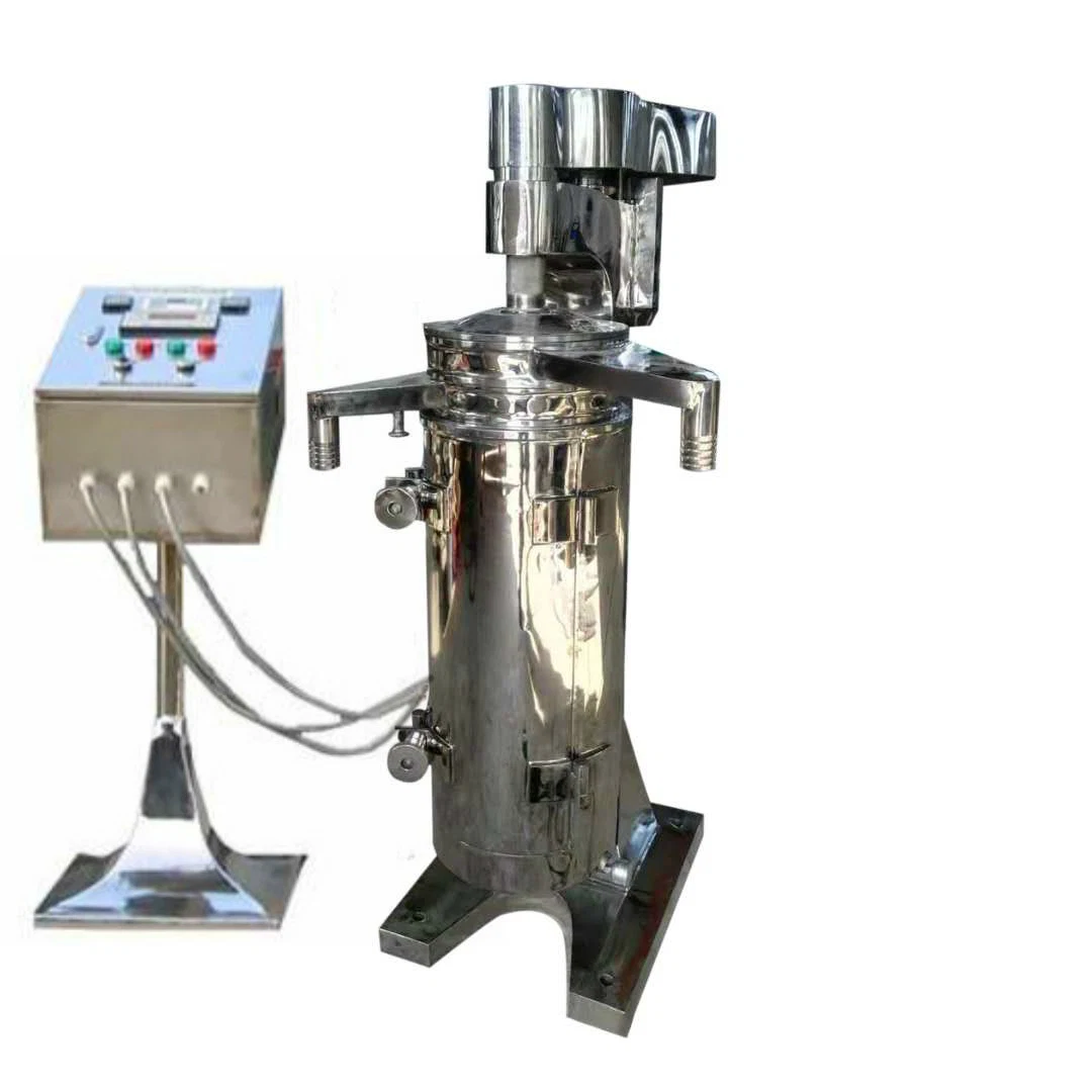 Wet Process GF105 Tubular Centrifuge Virgin Coconut Oil Extracting Machine with High Speed