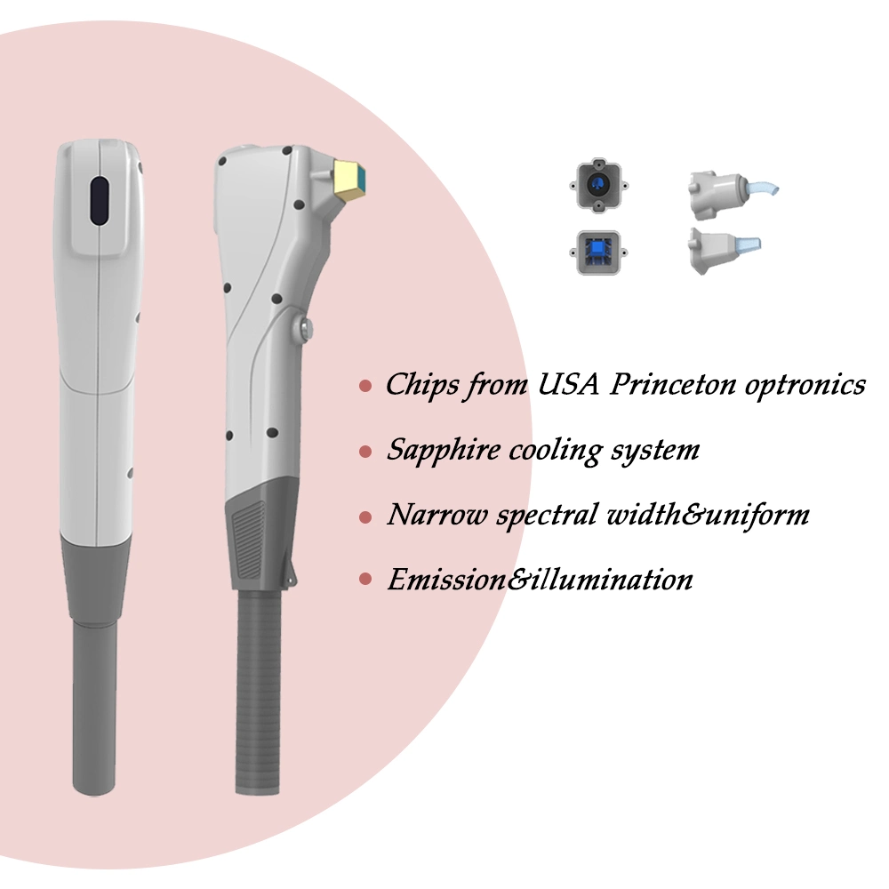 New Laser Hair Removal 100 Million Shot Optical Fiber Laser Diodo 808 Diode Laser Epilation Machine Coupled 808nm Cosmetics Device