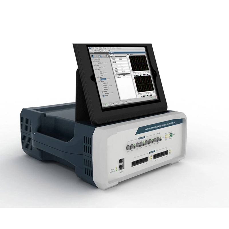 La norma IEC 61850 de protección relé digital óptica GDJB-61850 Sistema de prueba