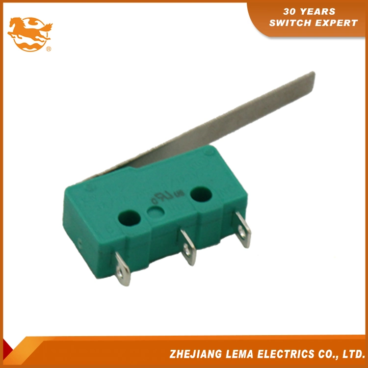 Kw12-8 5A Lever Welding Terminal Mini Micro Switch