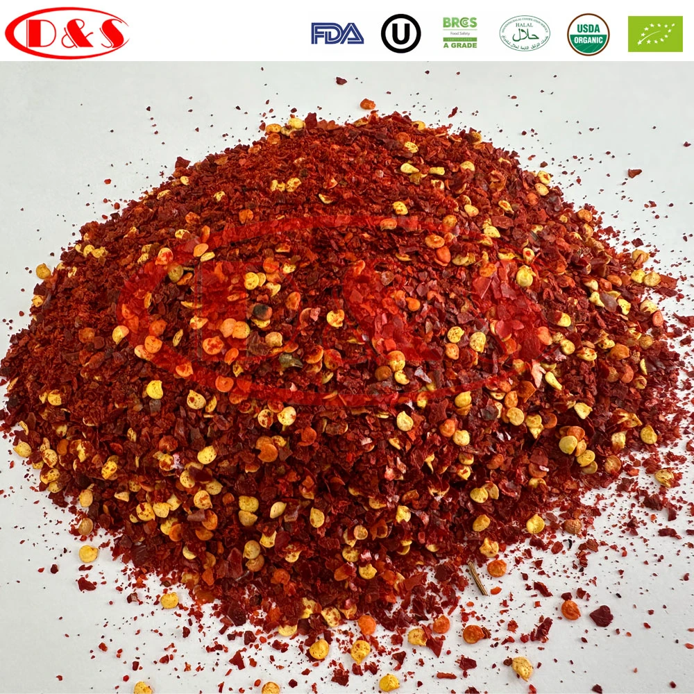 Factory Price Hot Spicy Pepper Dried Red Chili Rings Chili Crushed