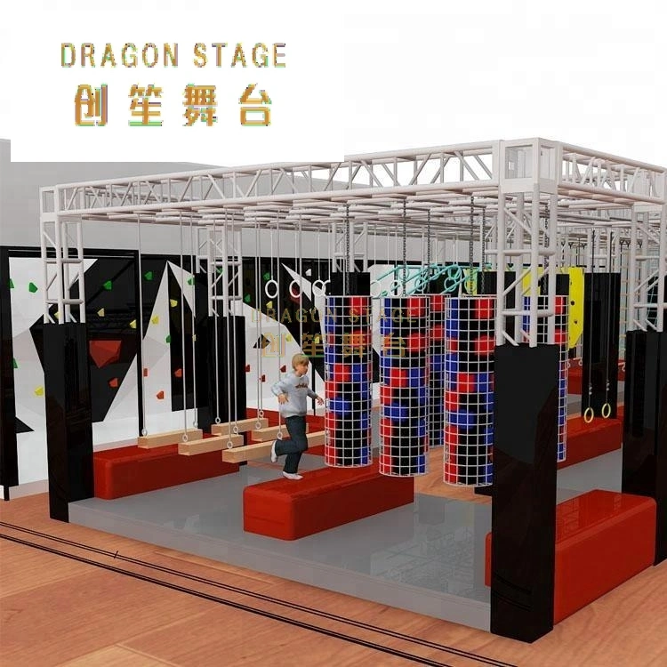 Dragonstage Obstacle Ninja Course Adventure American Ninja Warrior Aluminium Truss System