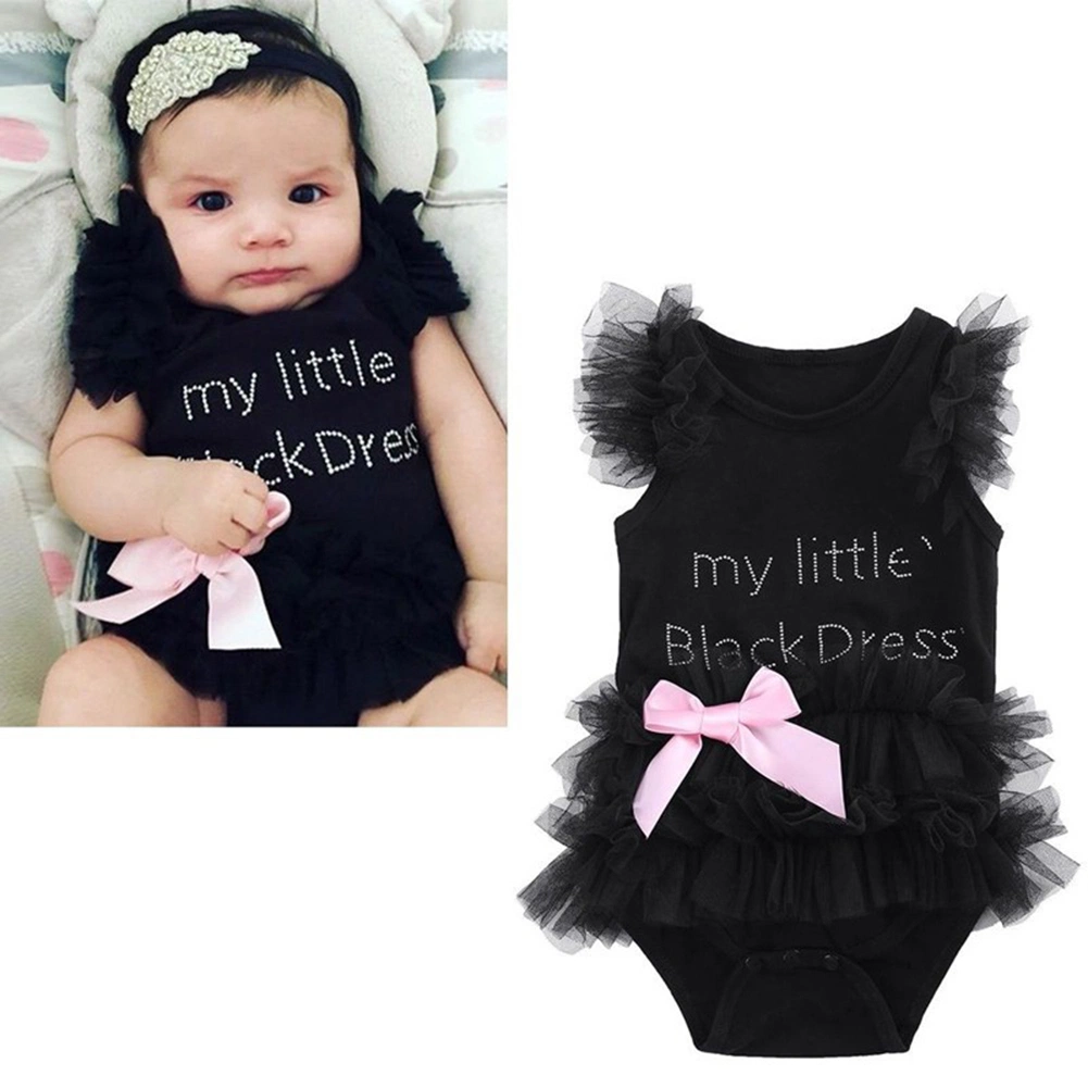 Infant Girls Bodysuits No Sleeve Baby Clothes Summer Newborn Baby Clothes