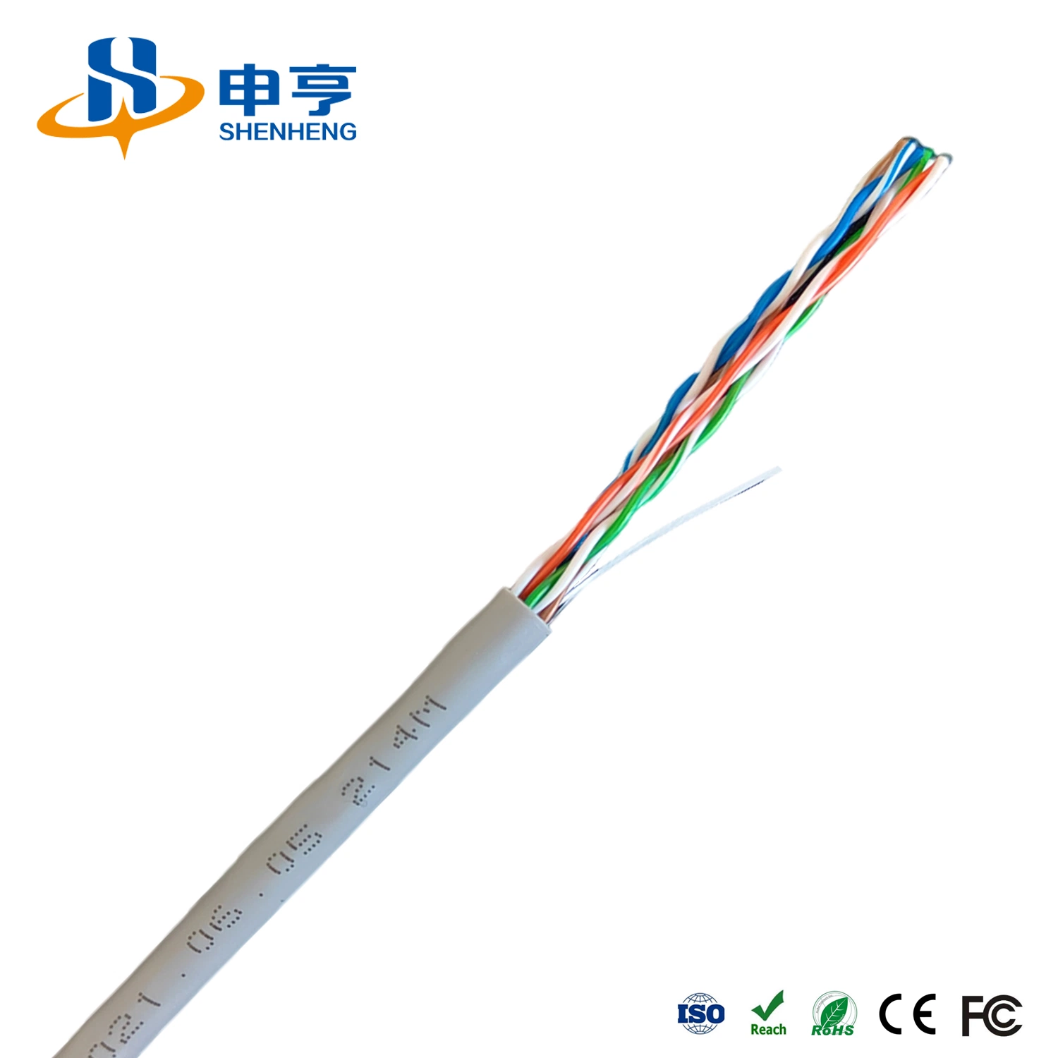 Network Products PVC/LSZH Network Cable/LAN Cable UTP Cat5e Cable 24AWG, Copper Wire Data Cable Communication Cable Factory Price Cat5e Ethernet Network Cable