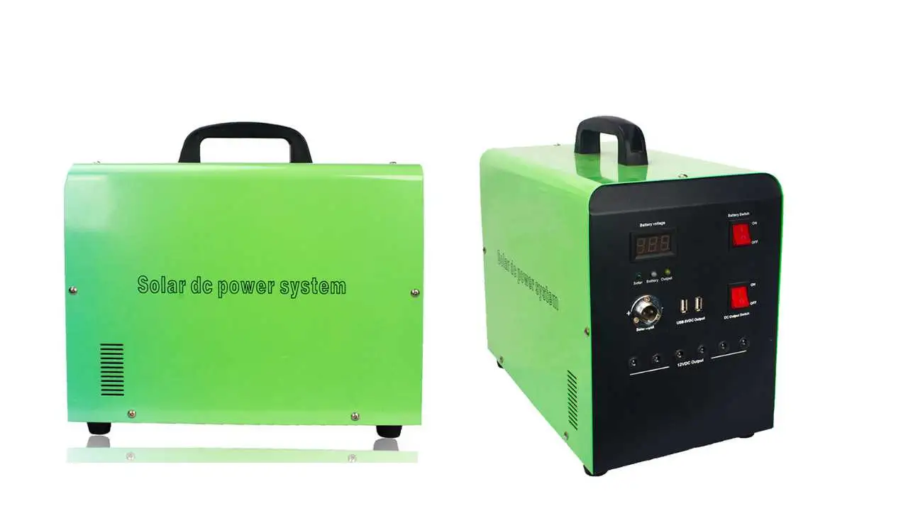 Dl 50ah 50W Portable Solar Power System with DC12V/USB5V Port