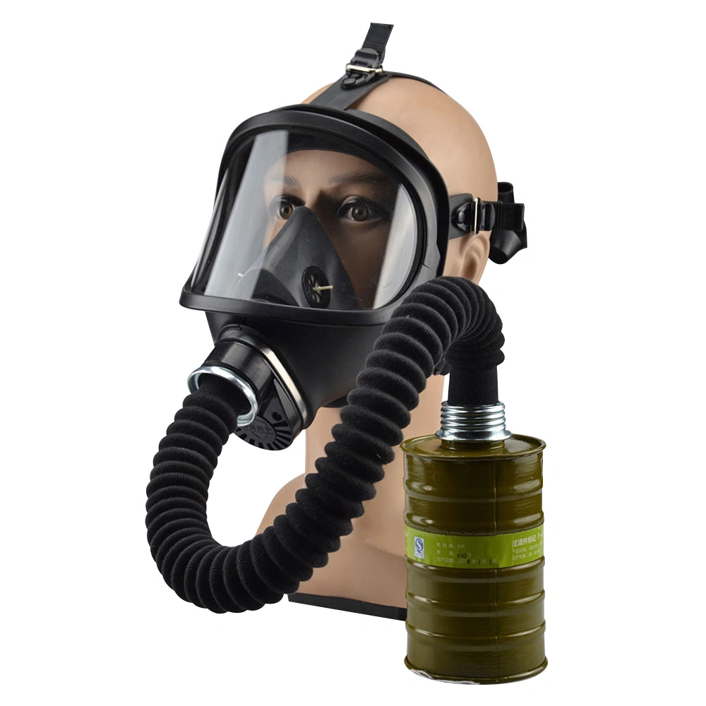 Mf14-Type Full Face Disposable Safety Respirator Face Gas Masks Price