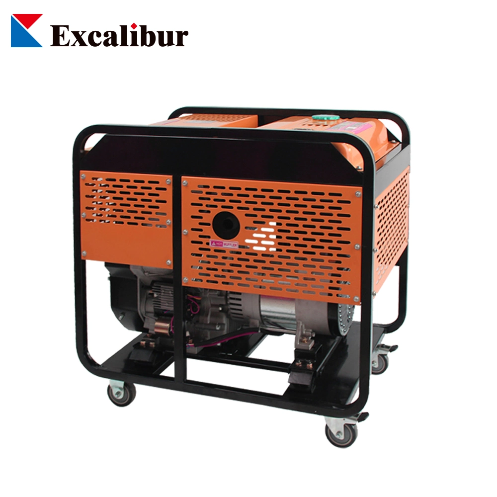 High quality/High cost performance  8kw 10kVA Portable Open Diesel Generator Set