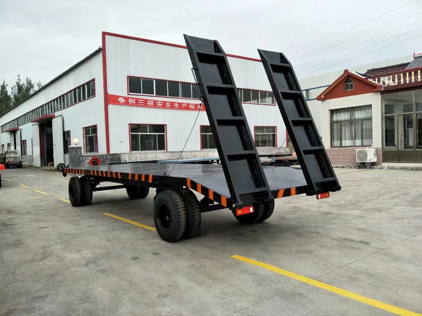 Steel Material Truck Transport Trailer Heavy Haulage Muti-Functional Dolly Trailers