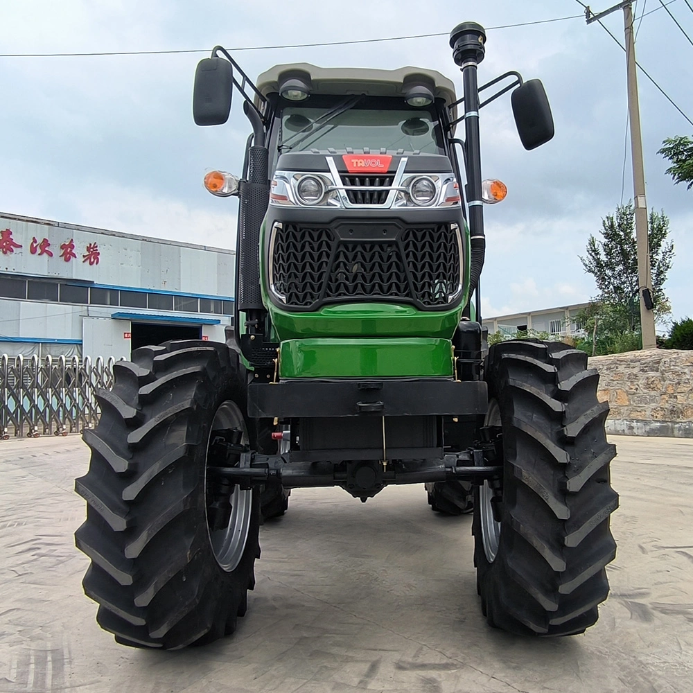 China 70HP 4 4 Agriculture Tractor Price List 4WD Farm Function Uses Four Wheel Tractor Large Farm