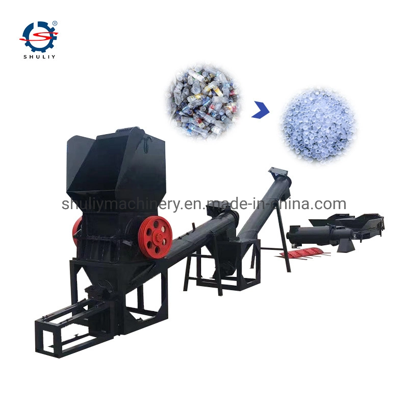 High Capacity 450kg/H Waste Recycling PP PE Pet HDPE Plastic Pellet Machine Extruder