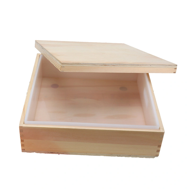 High quality/High cost performance  Handmade Large Square 8000ml Silicone Soap Making with Wooden Box