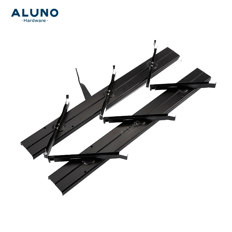 ALUNO High-Quality 4 Inch/6 Inch Outdoor Louver Shutter Blinds Hardware Durable Jalousie Aluminum Frames Window Accessories Louvre Frame