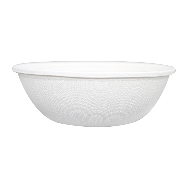 Biodegradable 24oz 32oz 40oz Bagasse Square Paper Bowl Sugarcane Disposable Square Paper Salad Bowl