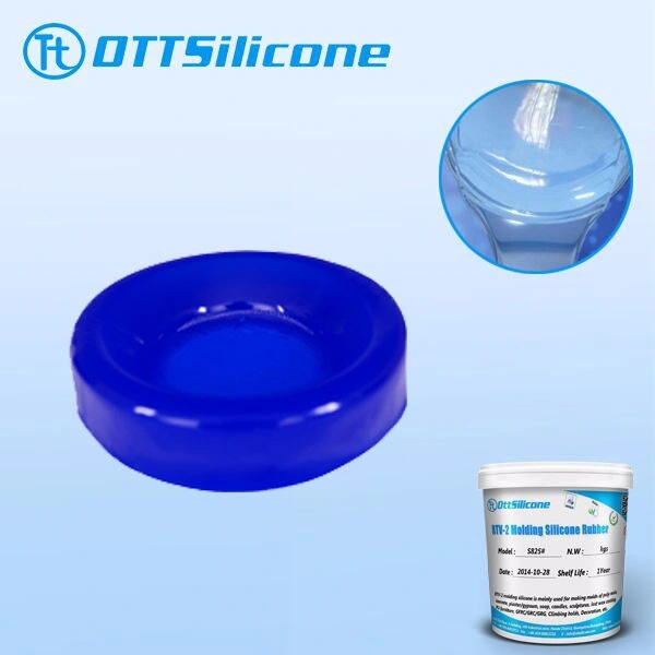 Gel de silicona para almohadilla de colocación de gel Gel Gel de silicona líquido RTV-2