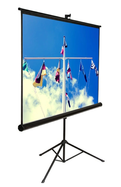 70"X70"Tripod Floor Standing Projection Screens for Education