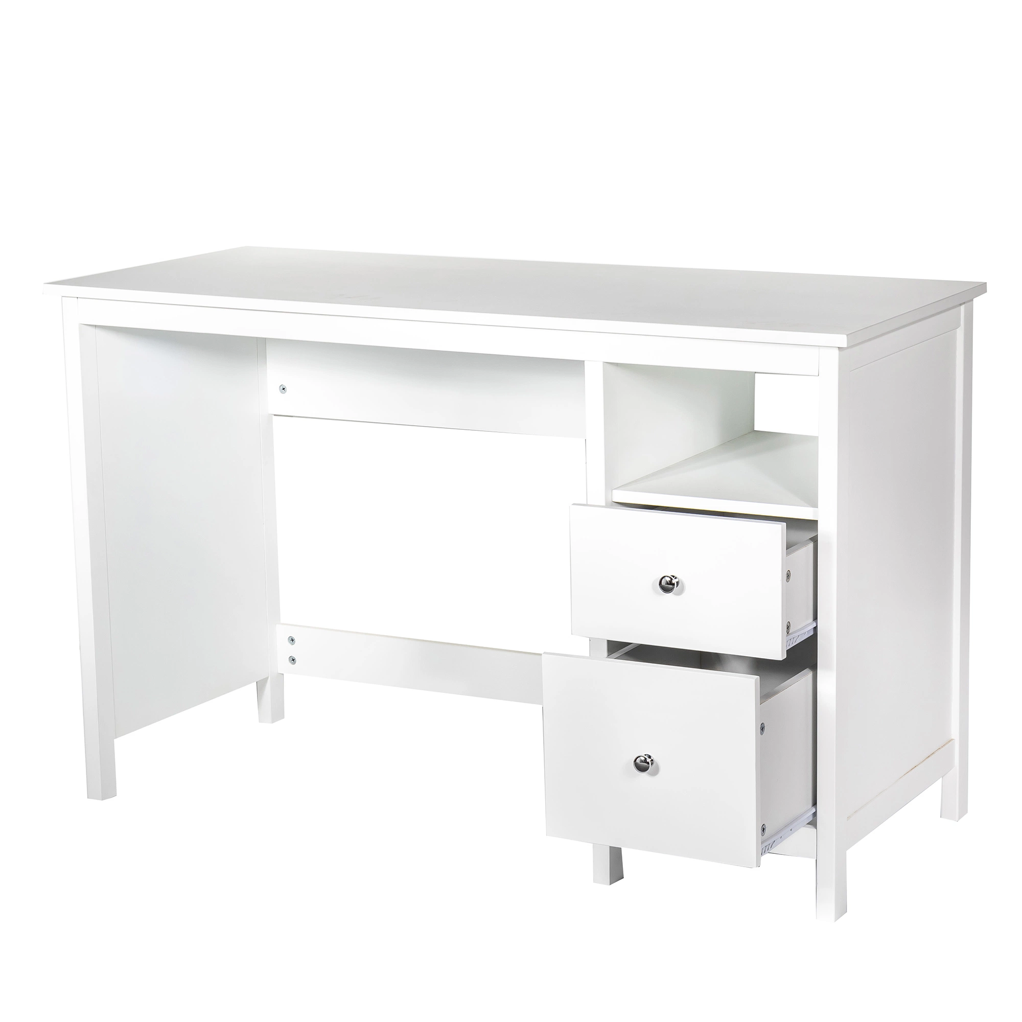 Bureau d'ordinateur moderne avec plateau en MDF pour étude