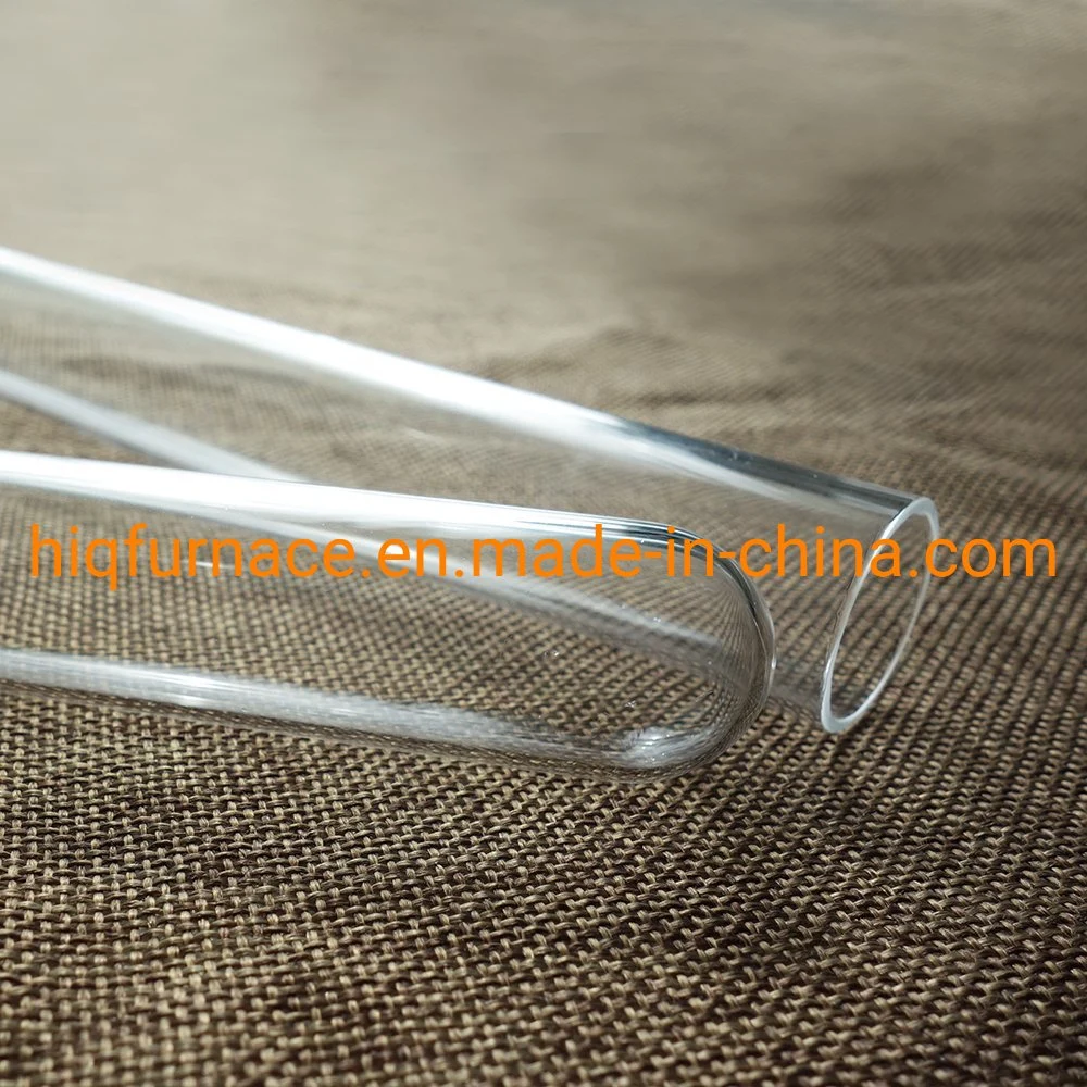 High Temperature Round Heat Resistant Glass Tubes Clear Quartz Tube, Clear Quartz Glass Tube Without Ozone