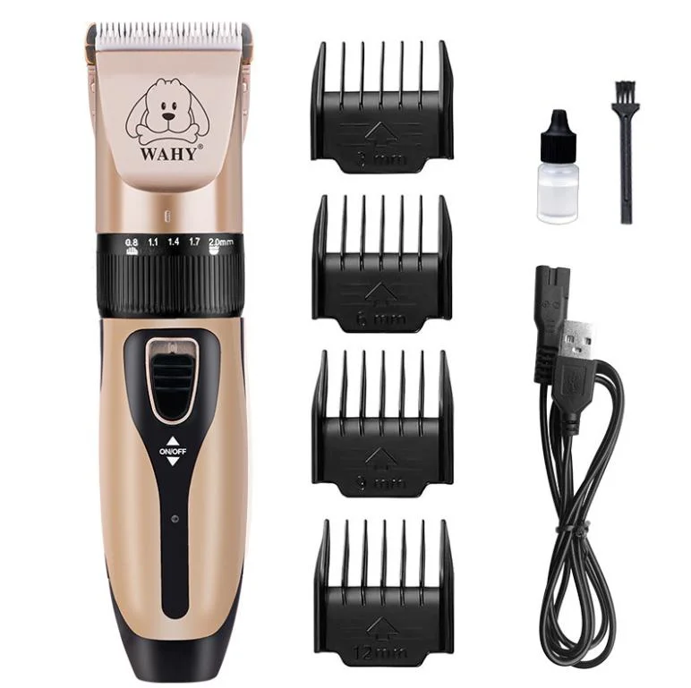 آلة حلاقة كهربائية لتجميل الشعر مع إعادة تشذيب الحيوانات الأليفة آلة الحلاقة Shaver Grooming Clipper