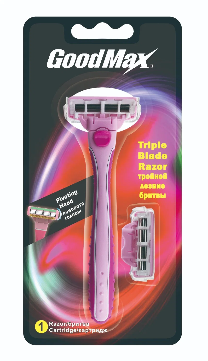 New Style L-Shape Triple Blade System Razor