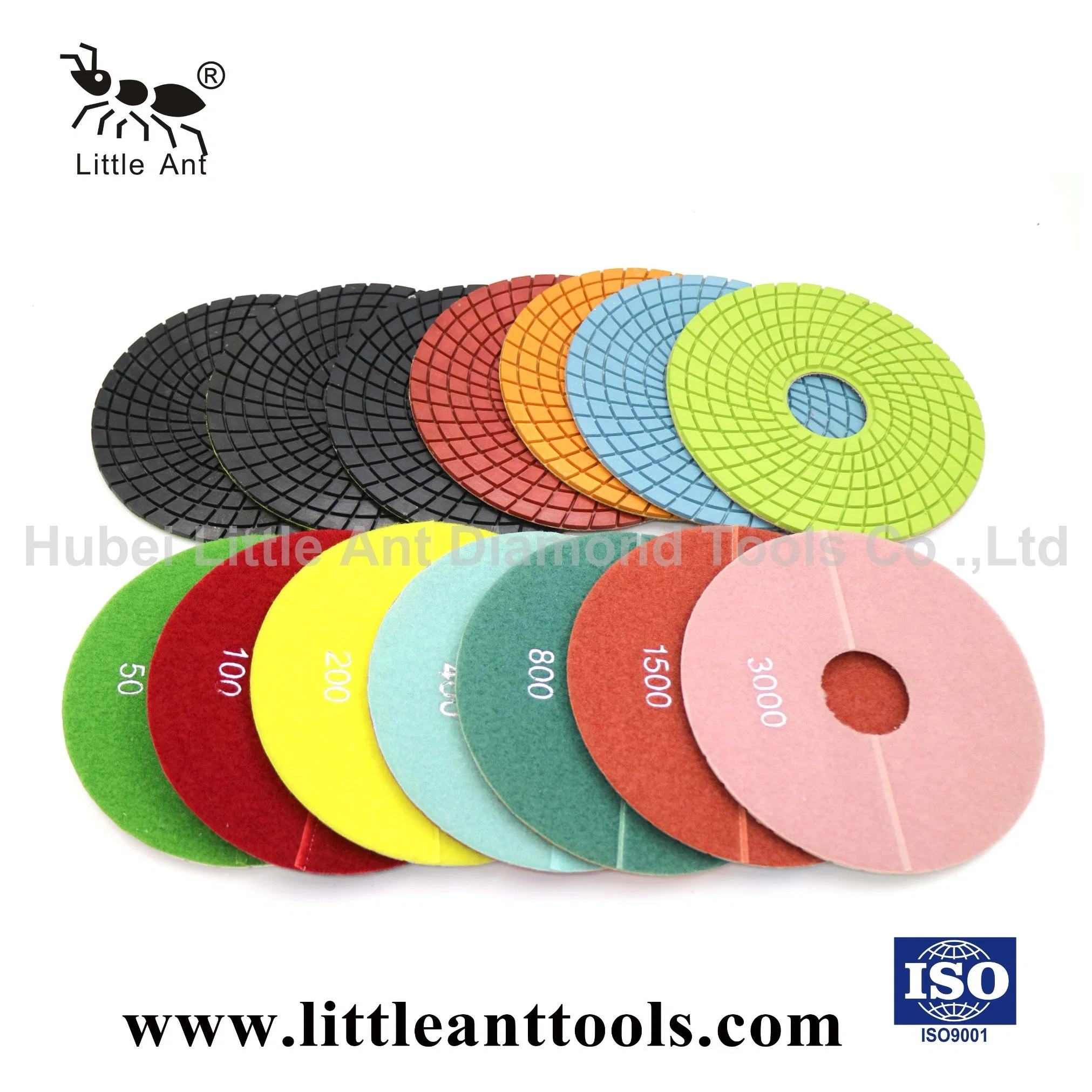 7"/180mm Diamond Abrasive Tool Wet Polishing Pad for Stone