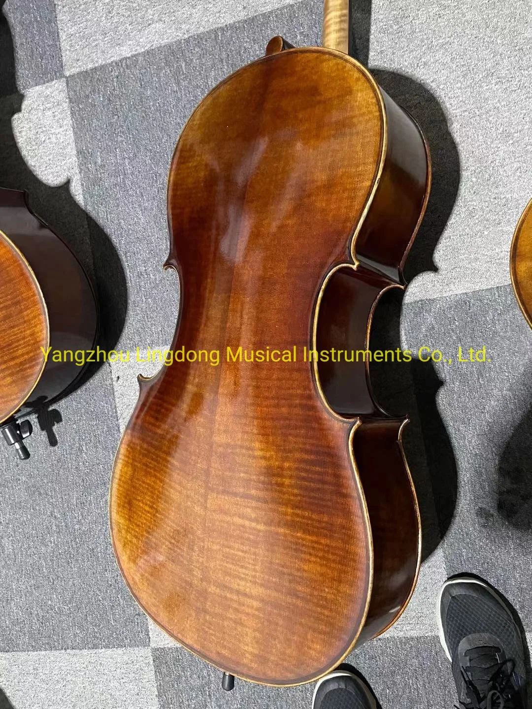 Professional Natural Flame Oil Painting Master Cello