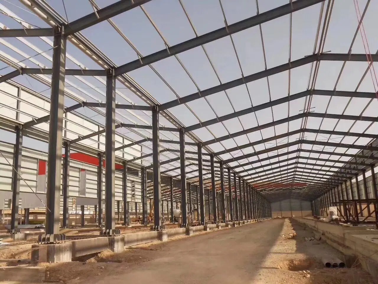 Heavy Steel Structure Frame Prefab Warehouse Workshop Building