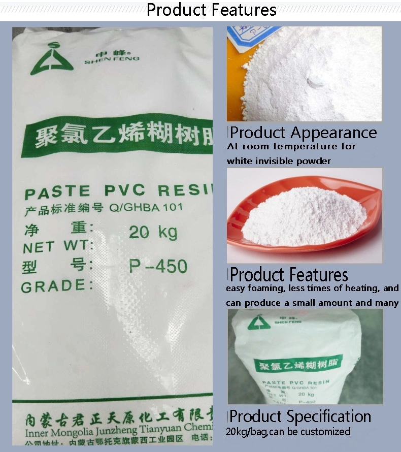 Artificial Leather Raw Material PVC Paste Resin K Value 71